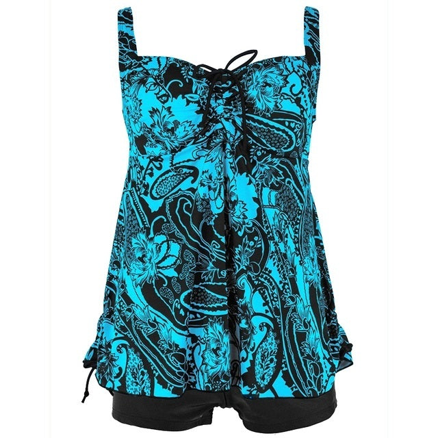 Clothing Big Plus Size Sexy Women Swimwear 2 Piece Swim Bathing Suit