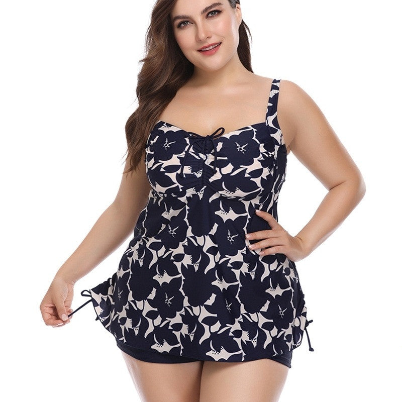 Clothing Big Plus Size Sexy Women Swimwear 2 Piece Swim Bathing Suit